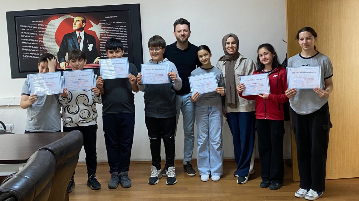 Nature's STEM adlı e-Twinning Projemiz